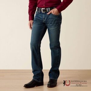 Ariat Men's M7 Rocker Stretch Coltrane Silverton Straight Leg Jeans Sz 32/30